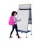 Mastervision MasterVison Dbl. Sided Height Adjustable Magnetic Whiteboard Easel, 40"x30", Colored Aluminum Frame EA49145026 - alternate 4